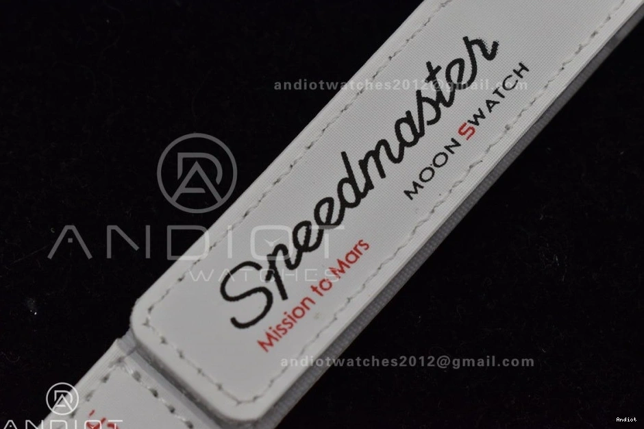 Swatch Moonwatch Mission Bioceramic to on Omega Mars Quartz Nylon x Strap 0105